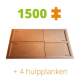 1500 puzzelplank + 4 hulpplanken